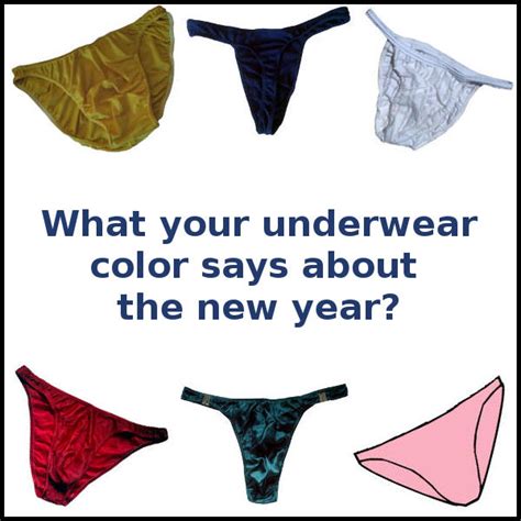 pink color underwear new years